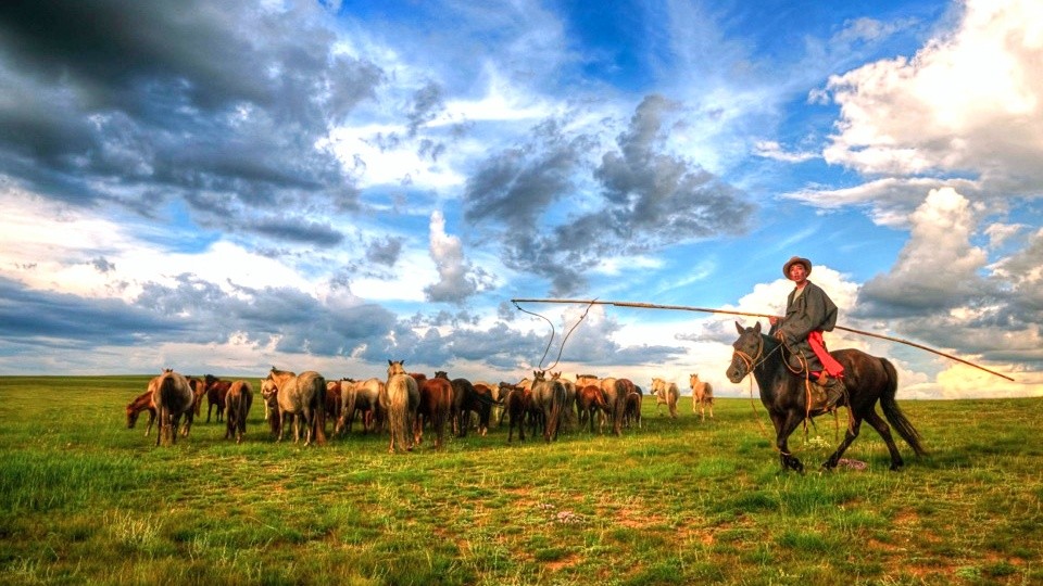 몽골의 유목(遊牧)생활