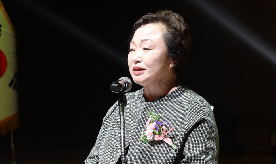 개회사(김경태 계룡시장기요양기관협회 회장)