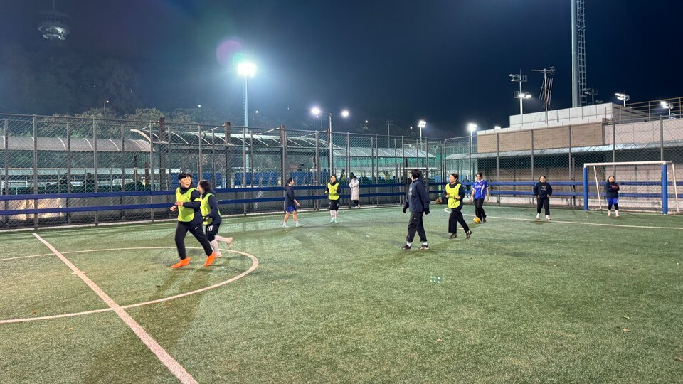 여자풋살 친선전