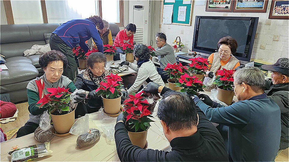 정다운 향한리 치유농업 연계 마을정원 조성