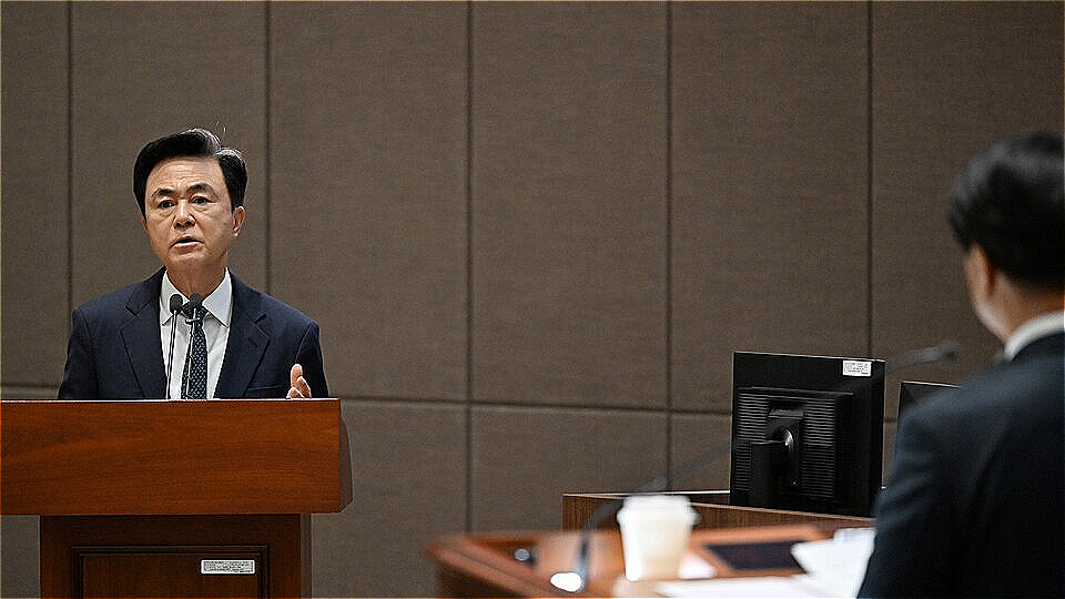 도의회 정례회 도정질문